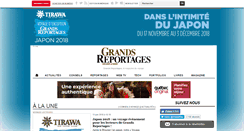 Desktop Screenshot of grands-reportages.com